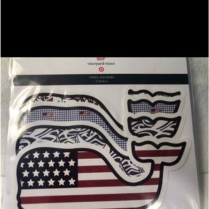 ‼️‼️SOLD‼️‼️vineyard vines whale stickers nwt